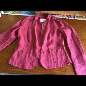 Max Mara linen jacket. Size 14